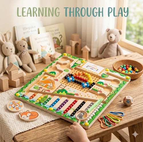 Magnetic Color Sorting Maze – Interactive STEM Learning Puzzle for Kids’ Brain Training & Fine Motor Development
